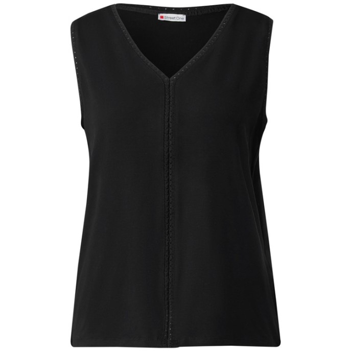 S Street One top A32333 vhals Zwart